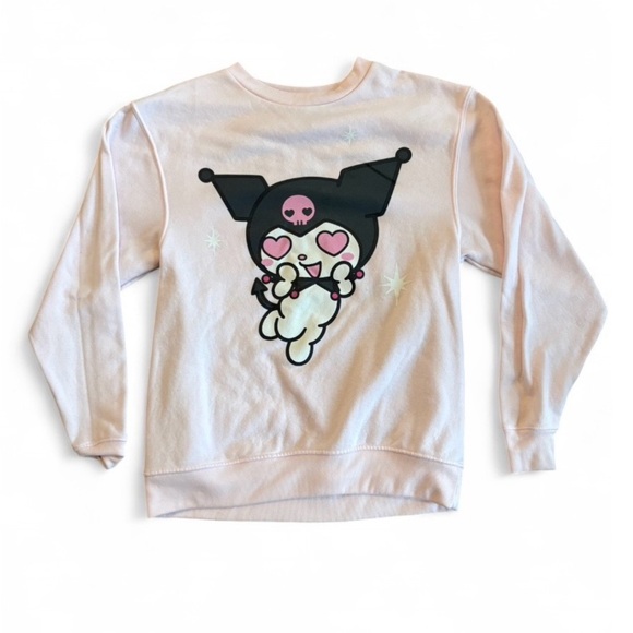 Sanrio Tops - Sanrio Kuromi Pink Sweatshirt | Size Small | Cute Graphic Crewneck